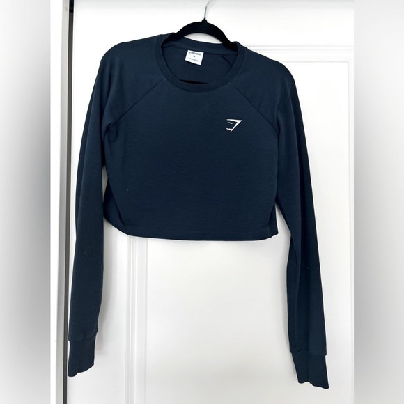 Gymshark Sweaters - Donated - Training Fleece Cropped Sweatshirt